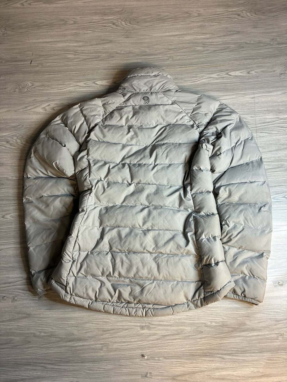 Mountain Hardwear Stretchdown Jacket Size M Gray Puffer